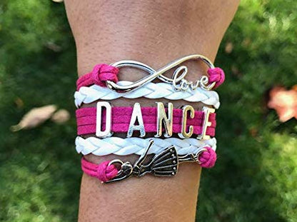 Girls Dance Infinity Bracelet- 3 Sizes