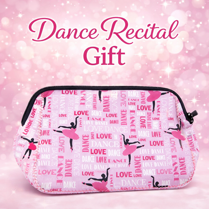 Dance Pink Cosmetic Bag
