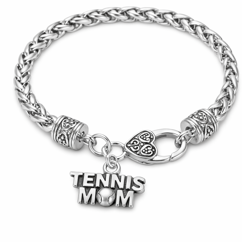 Tennis Mom Charm Bracelet