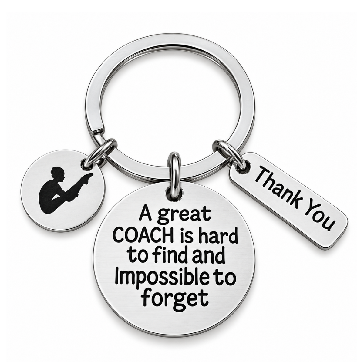 Diving Coach Keychain - Great Coach is Hard to Find