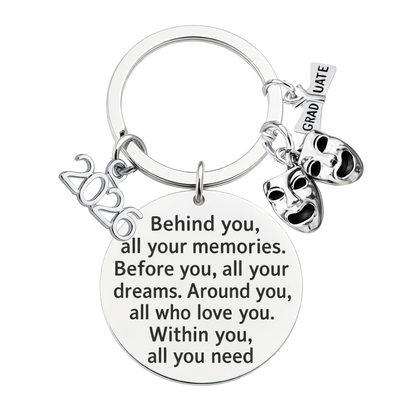 2026 Sports Graduation Keychain -Memories
