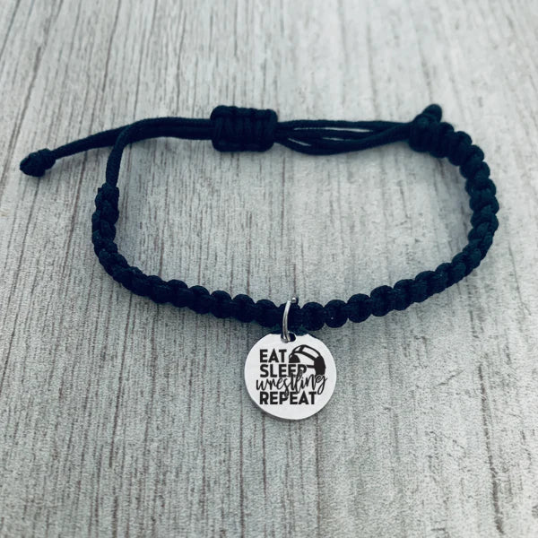 Wrestling Adjustable Rope Bracelet