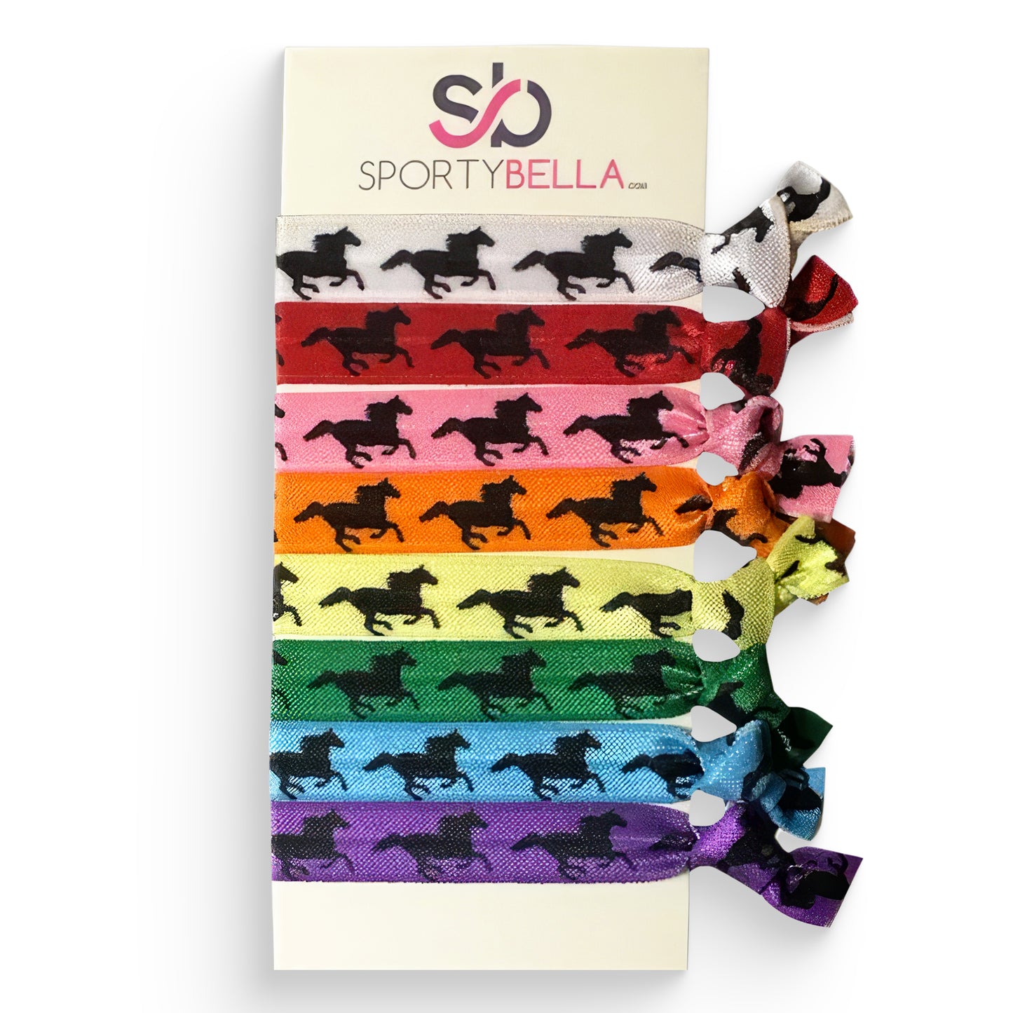 girls horse hair ties