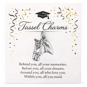 Equestrian Graduation Tassel Charm