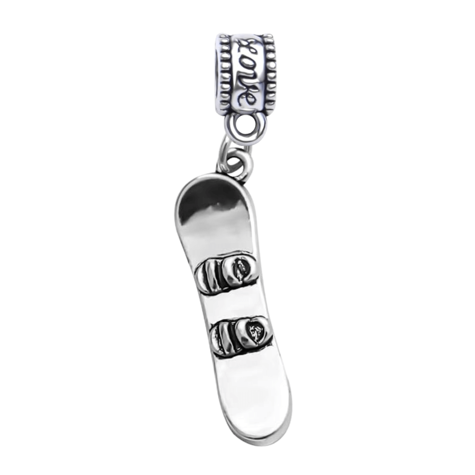 Snowboard Charm Bead - Pick Style