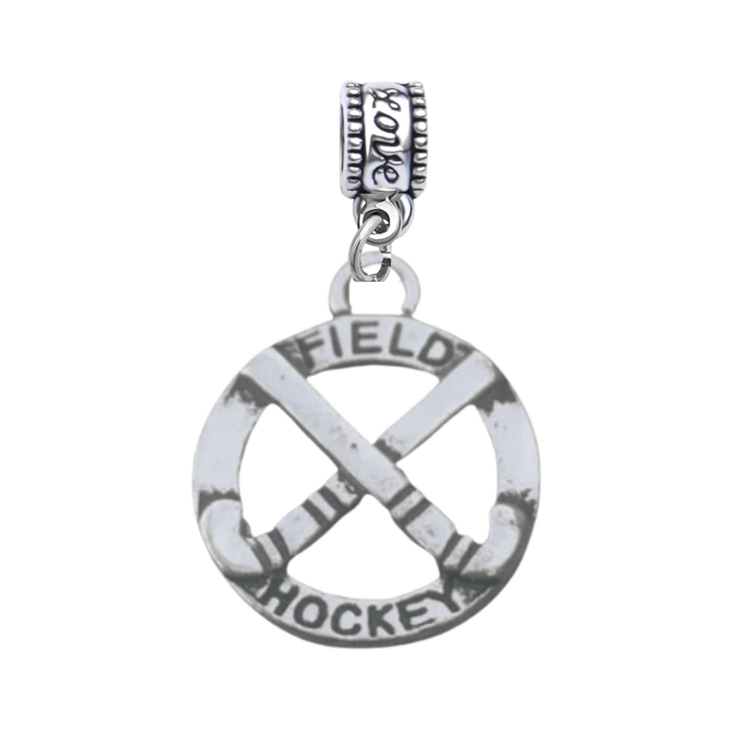 Field Hockey Charm Bead - Pick Style