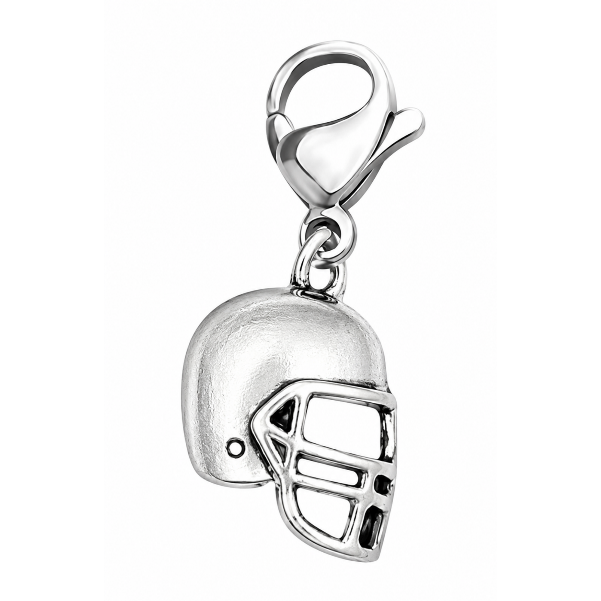 Football Clip On Zipper Pull