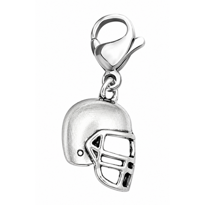 Football Clip On Zipper Pull