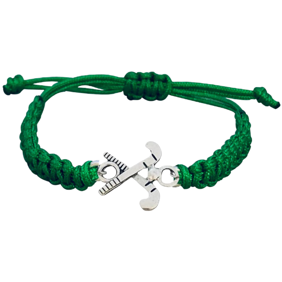 green field hockey bracelet