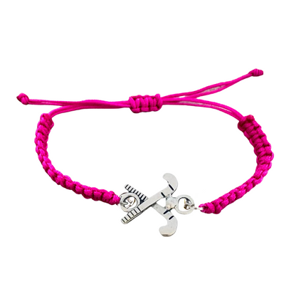 pink field hockey bracelet