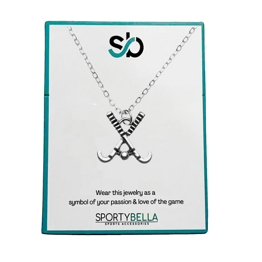 Field Hockey Sticks Necklace