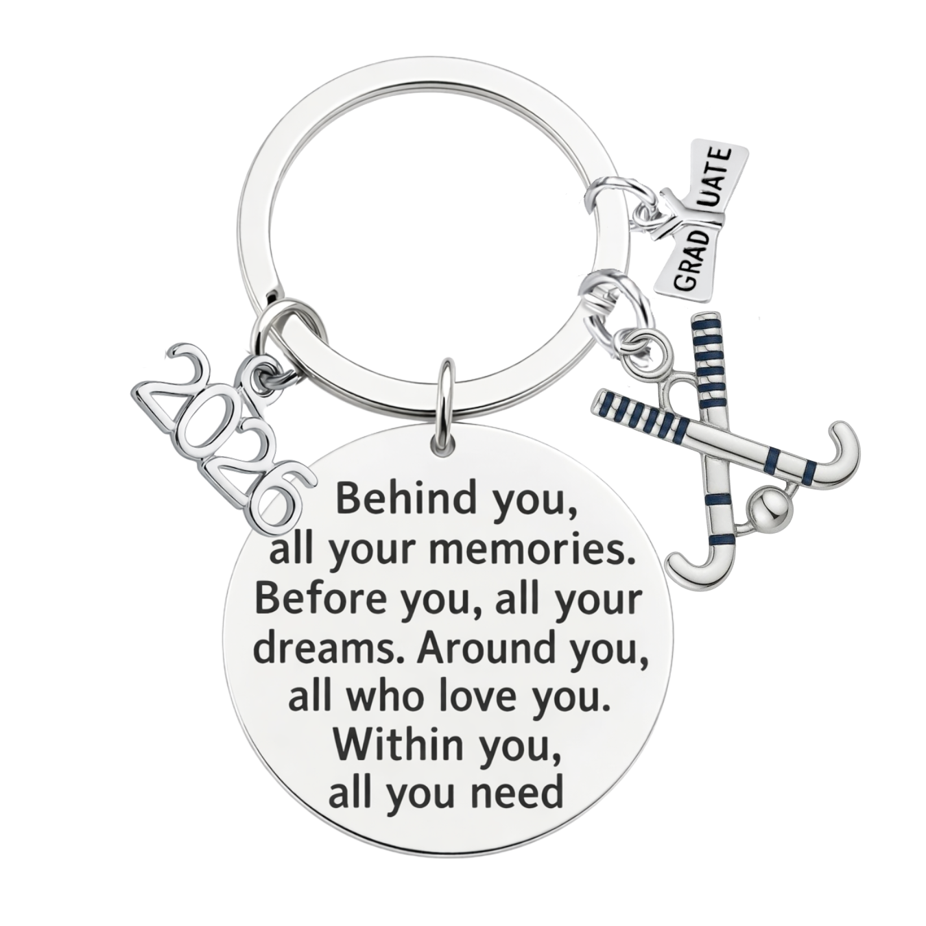 2026 Sports Graduation Keychain -Memories
