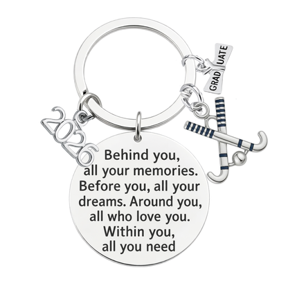 2026 Sports Graduation Keychain -Memories