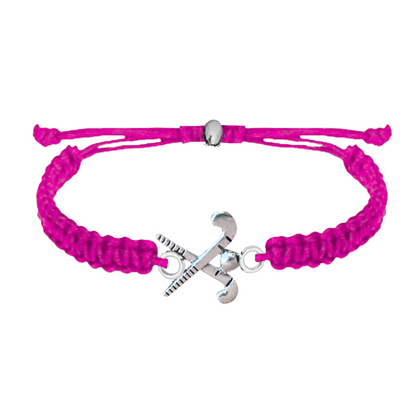 Field Hockey Adjustable Bracelet - Pick Color