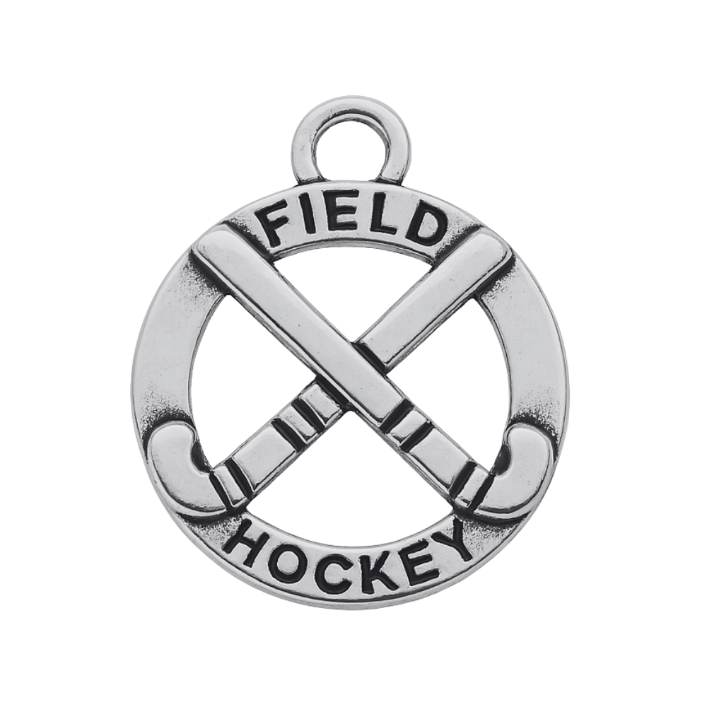 Field Hockey Charm- Circle