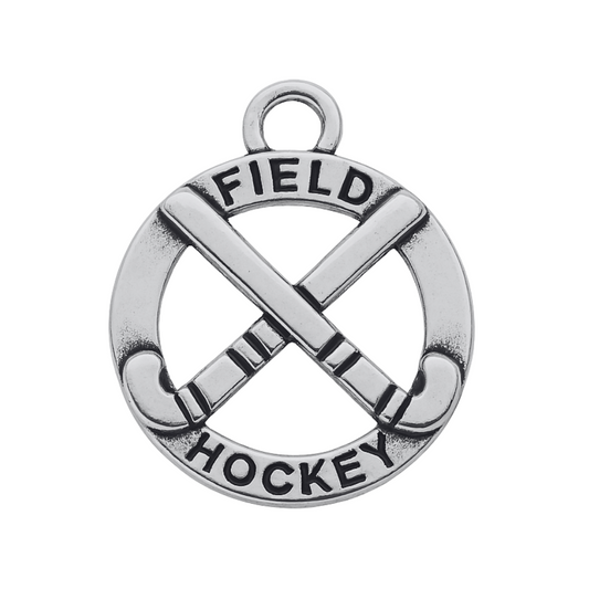 Field Hockey Charm- Circle