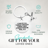 Philippians 4:13 field hockey keychain with scripture, displayed with cross and sticks charm
