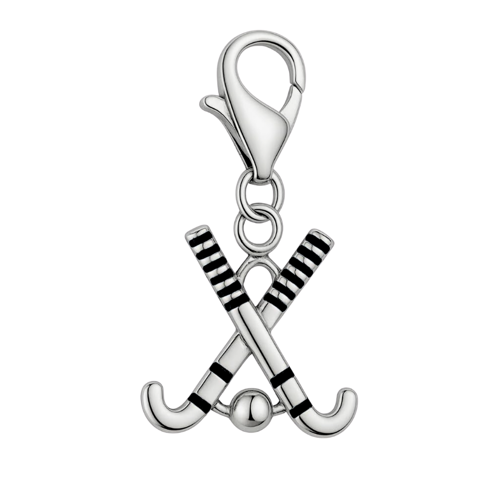 Field Hockey Clip On Zipper Pull