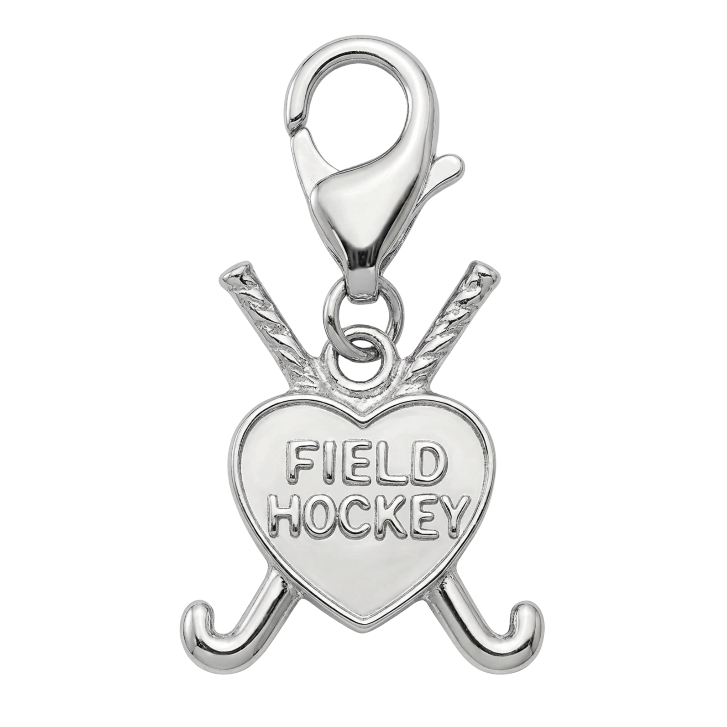 Field Hockey Clip On Zipper Pull