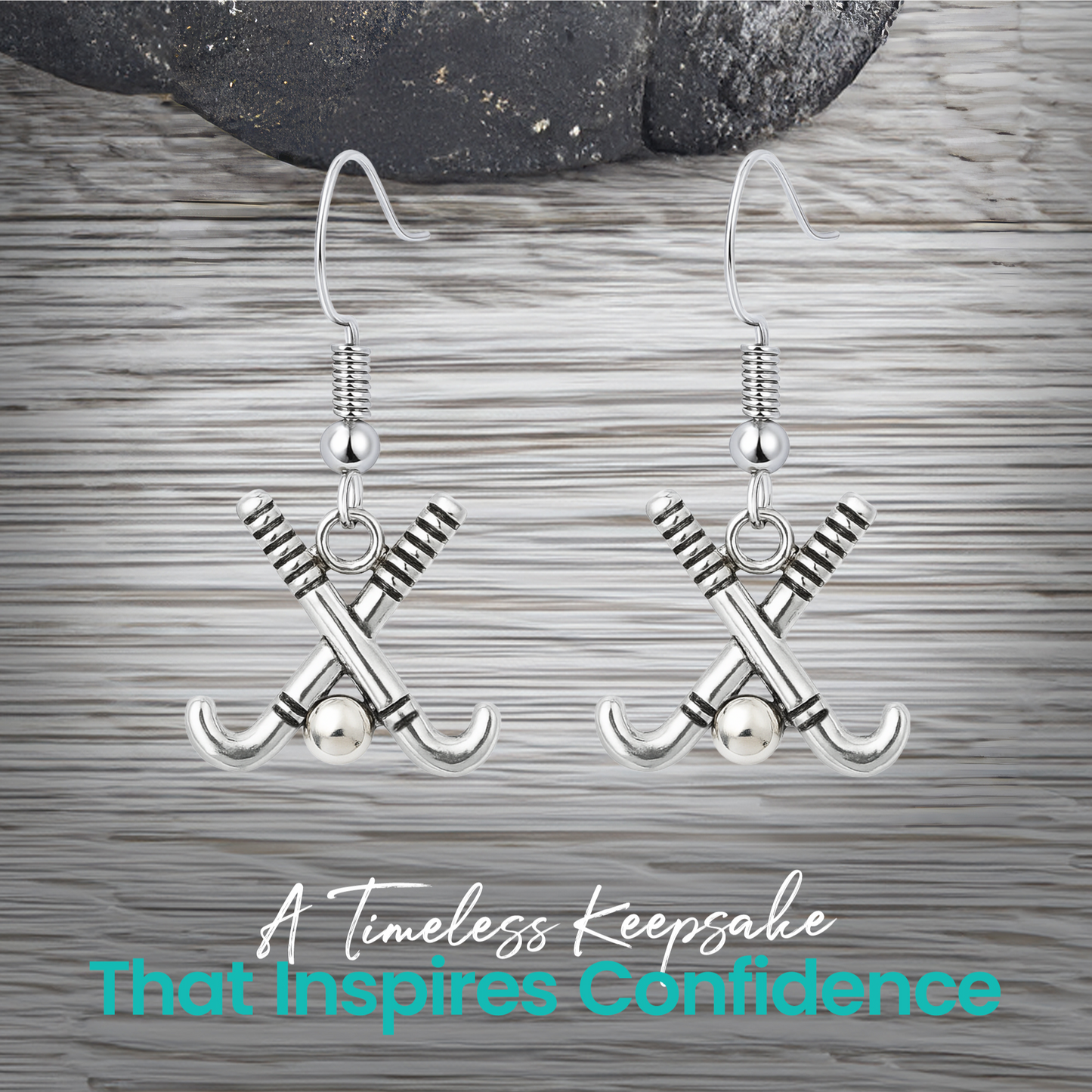 Field Hockey Stick Earrings