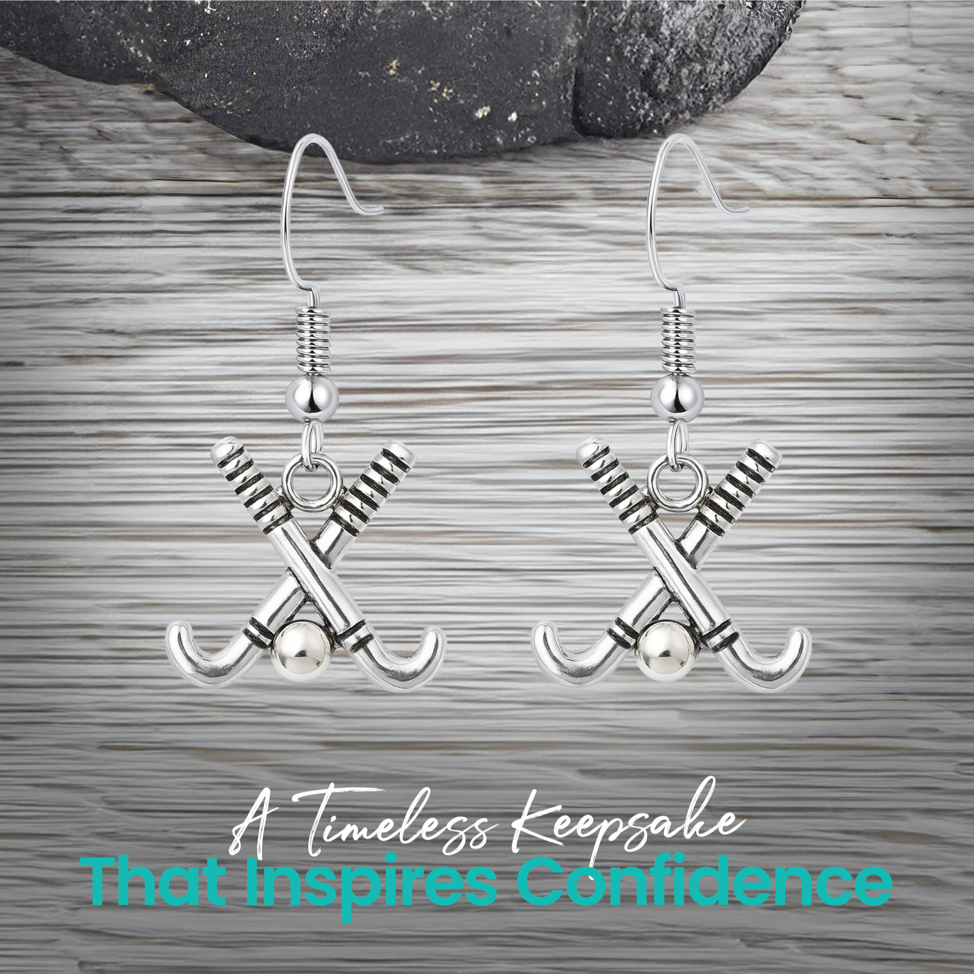 Field Hockey Stick Earrings