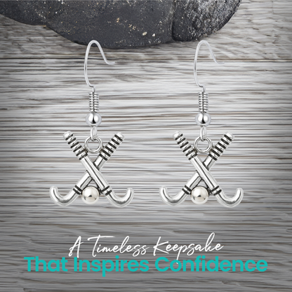 Field Hockey Stick Earrings