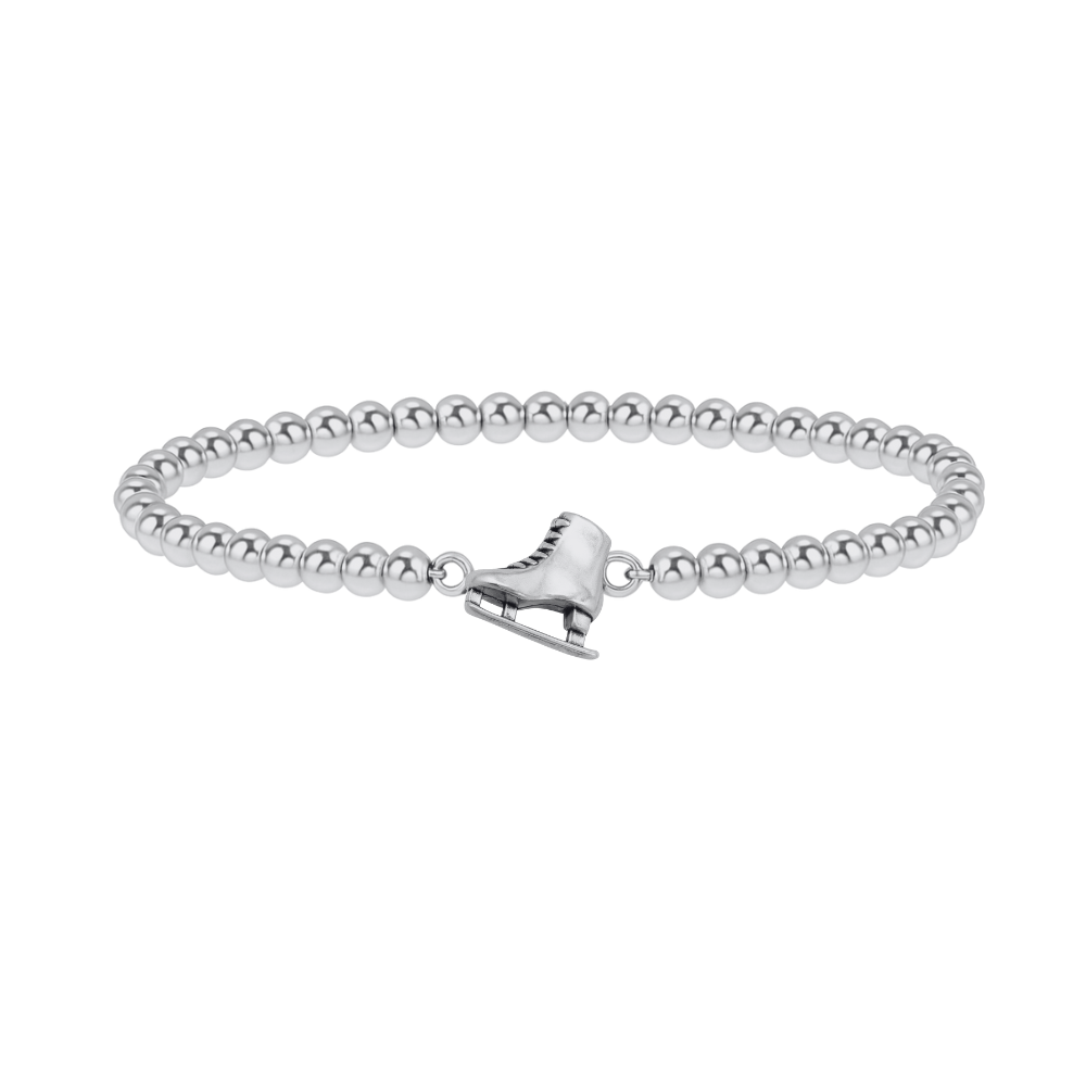 Figure Skating Beaded Bracelet