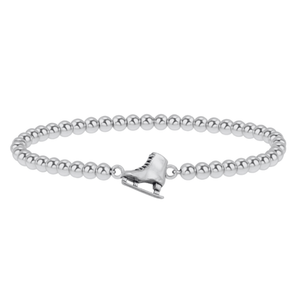 Figure Skating Beaded Bracelet