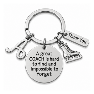 Personalized Figure Skating Coach is Hard to Find Keychain