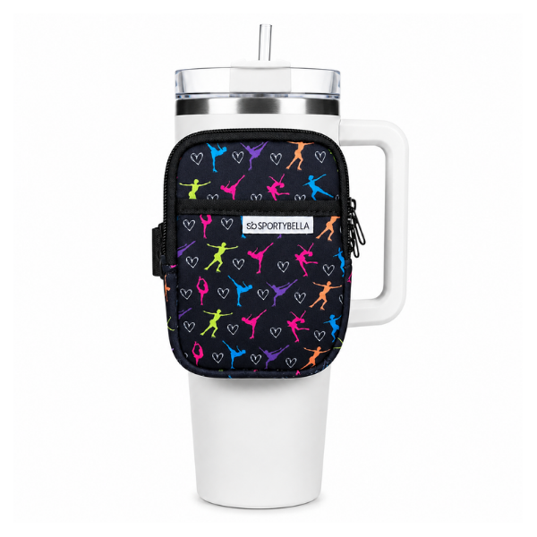 Figure Skating Water Bottle Pouch