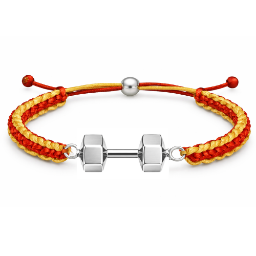 Fitness Adjustable Multi Colored Connector Rope Bracelet