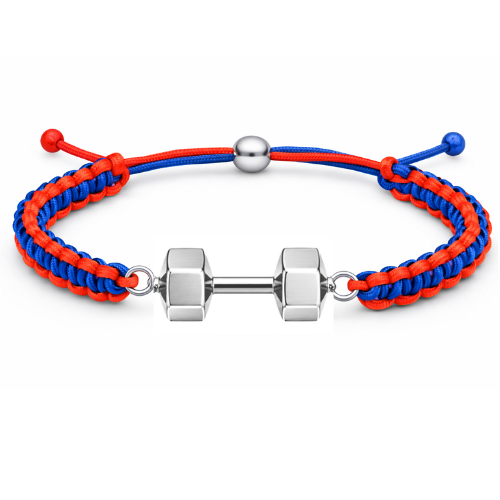 Fitness Adjustable Multi Colored Connector Rope Bracelet