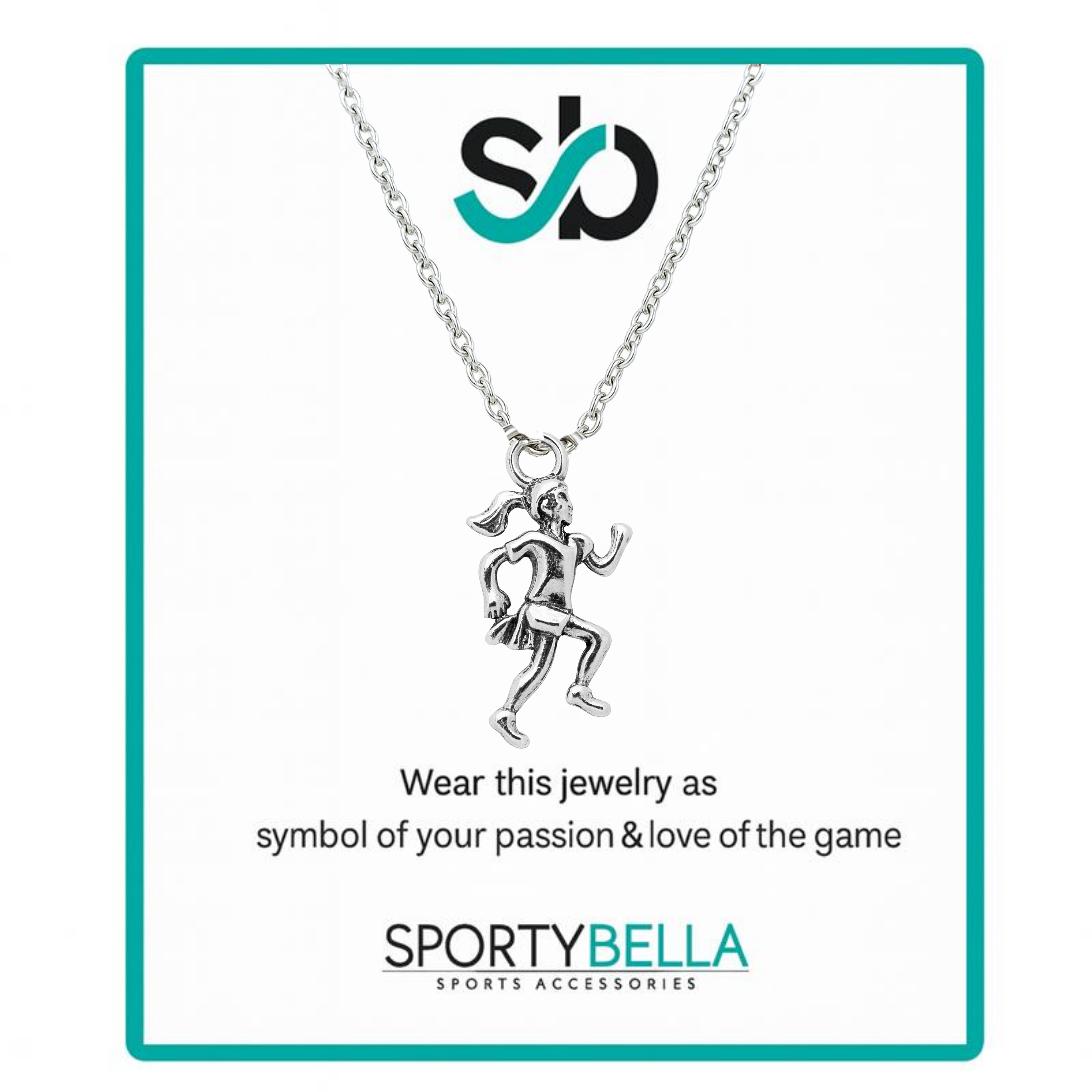 Flag Football Necklace