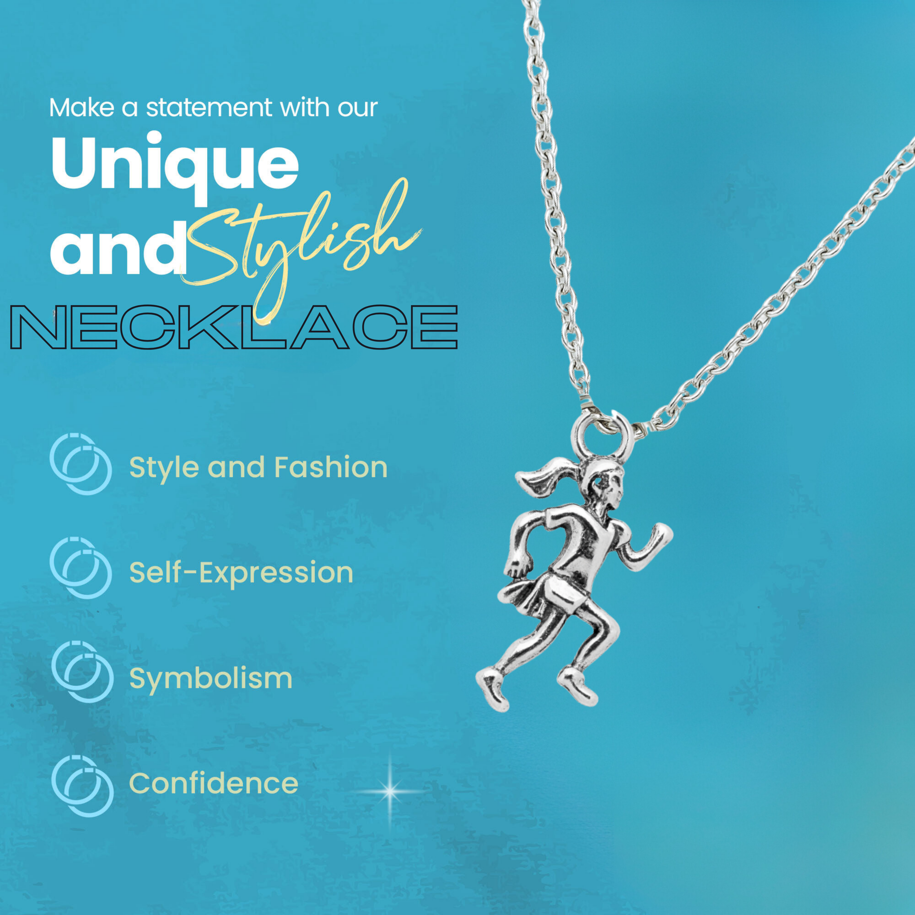 Flag Football Necklace