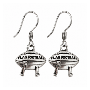 Flag Football Dangle Earrings - Pick Style