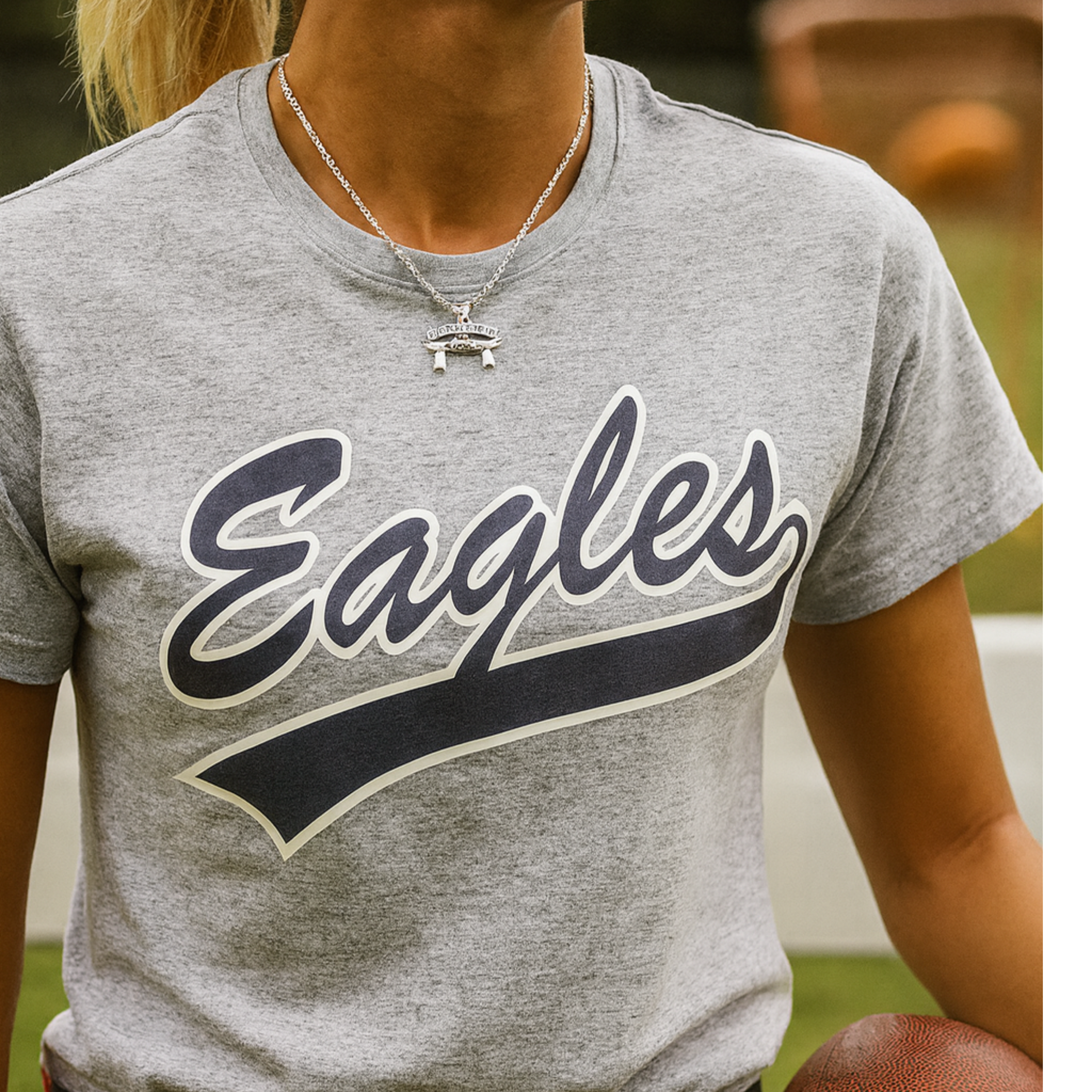 Flag Football Necklace