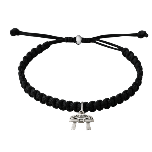 Flag Football Belt Rope Bracelet- Pick Color