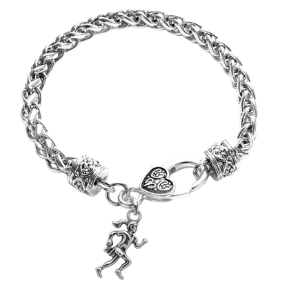 Flag Football Wheat Chain Bracelet