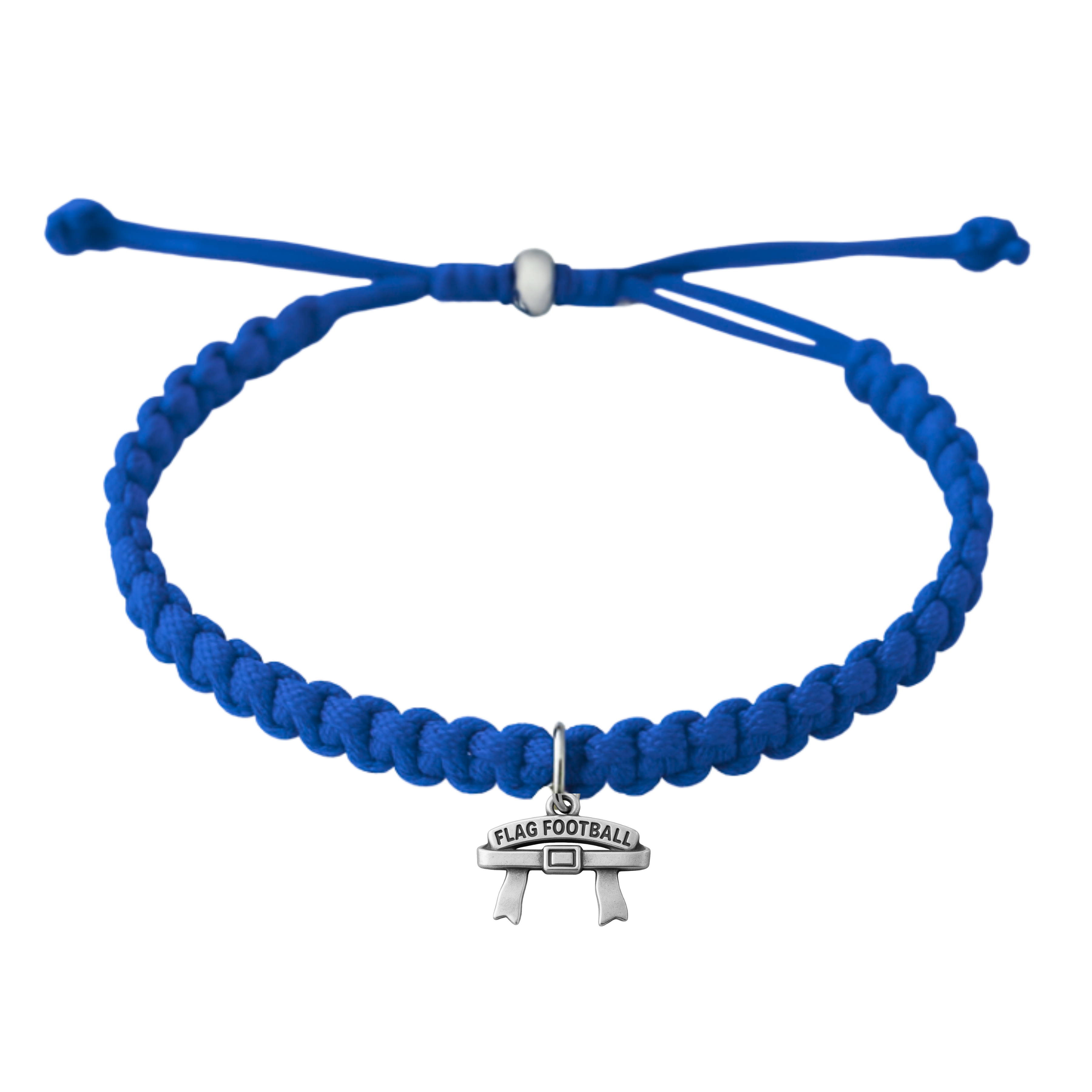 Flag Football Belt Rope Bracelet- Pick Color