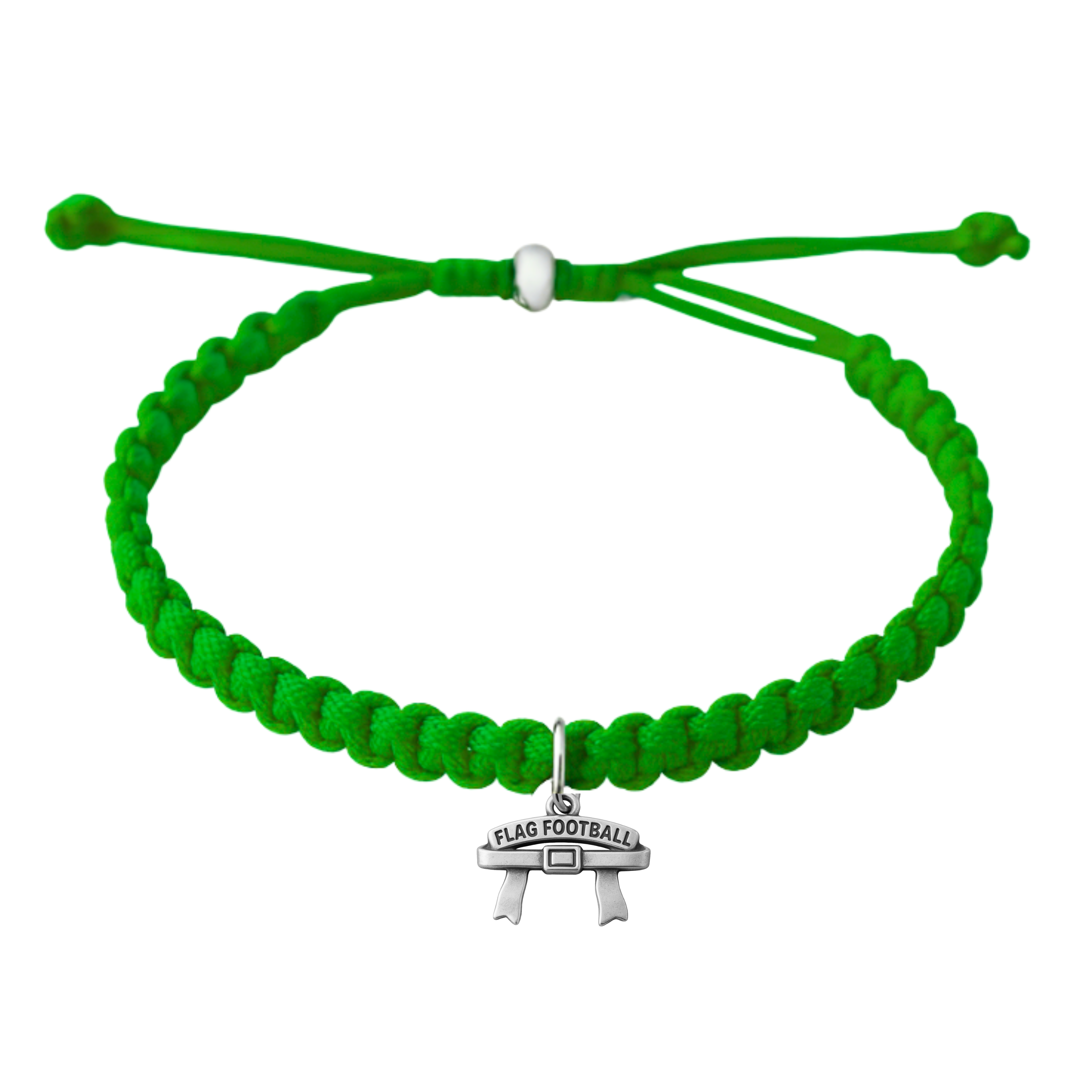 Flag Football Belt Rope Bracelet- Pick Color