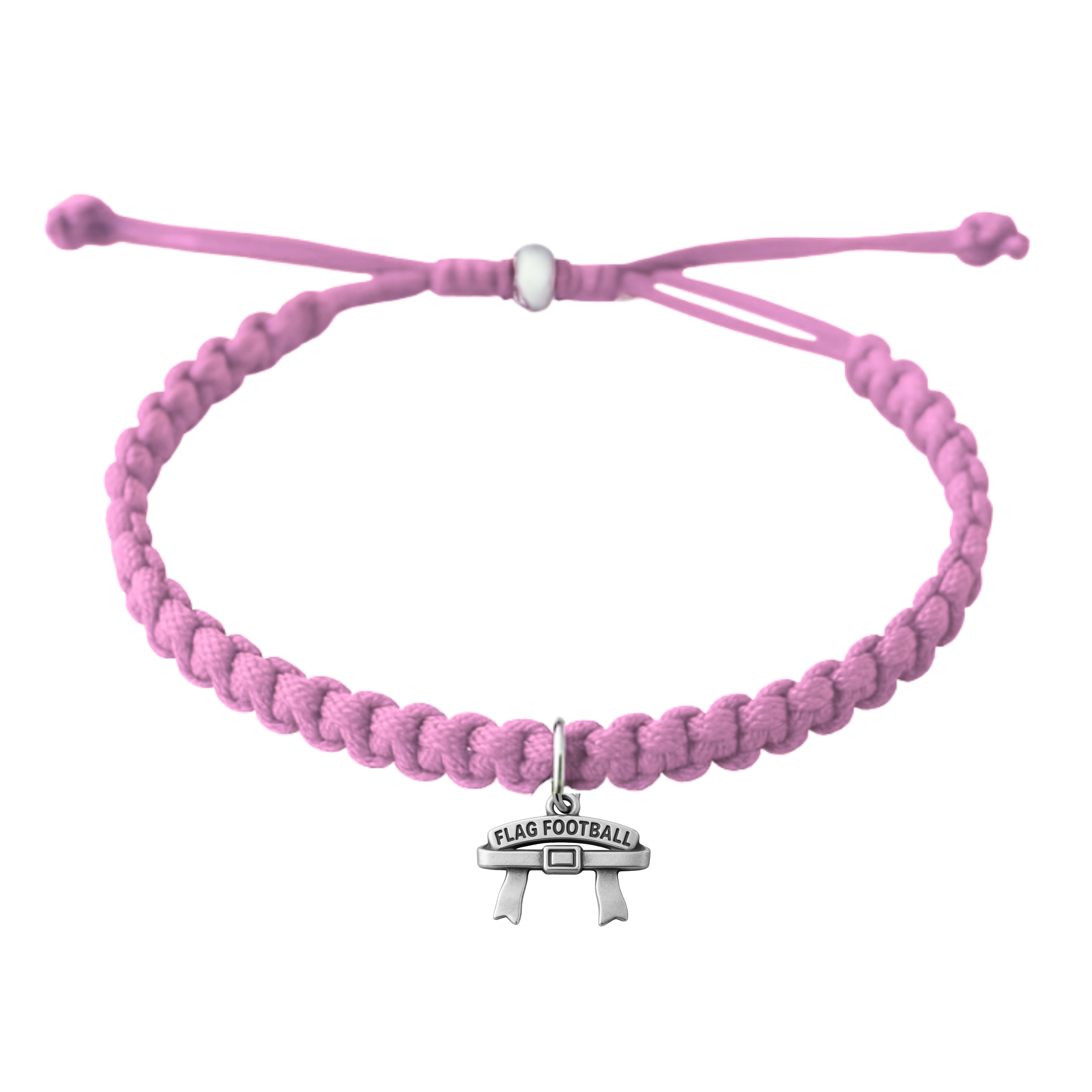 Flag Football Belt Rope Bracelet- Pick Color