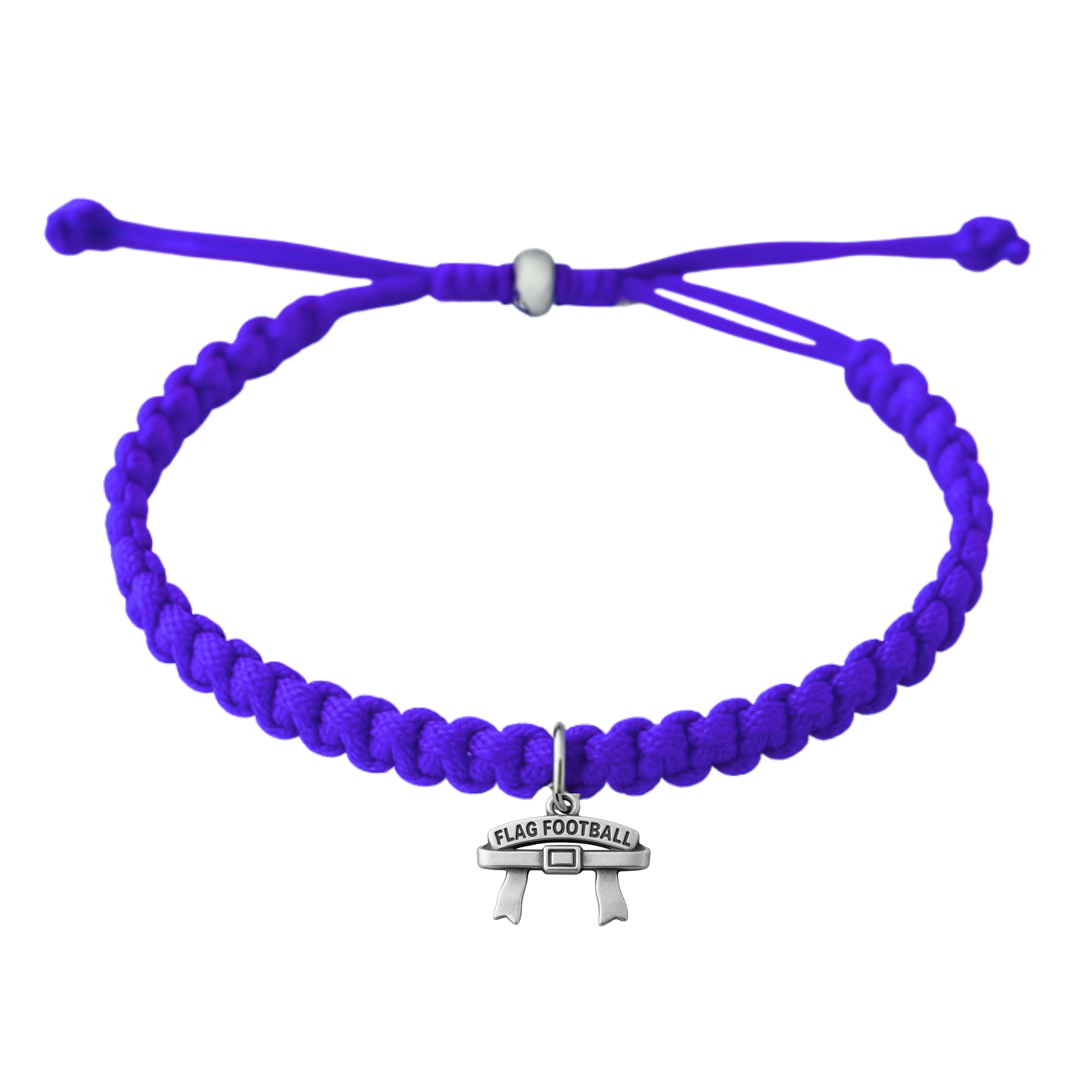 Flag Football Belt Rope Bracelet- Pick Color
