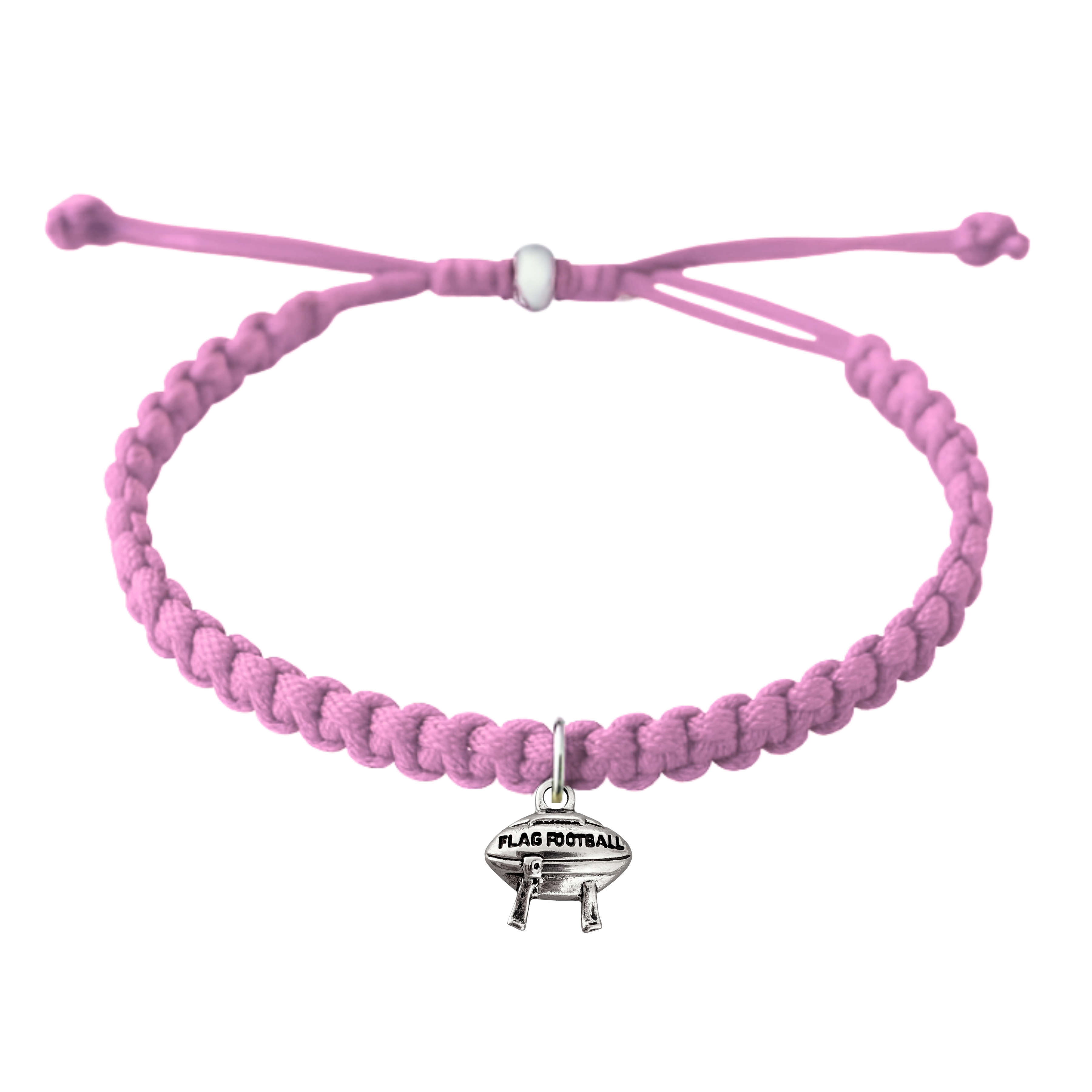 Flag Football Rope Bracelet- Pick Color