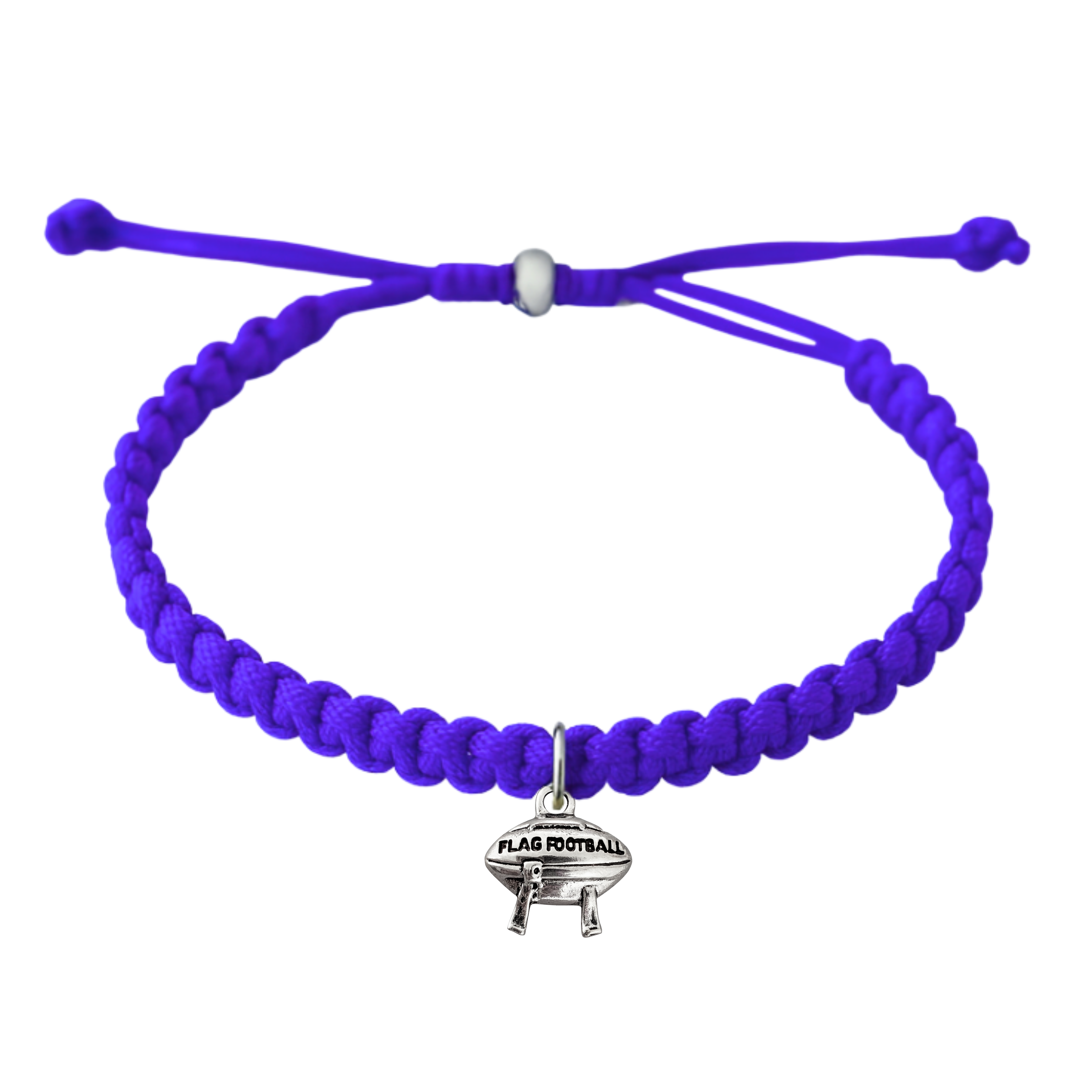 Flag Football Rope Bracelet- Pick Color