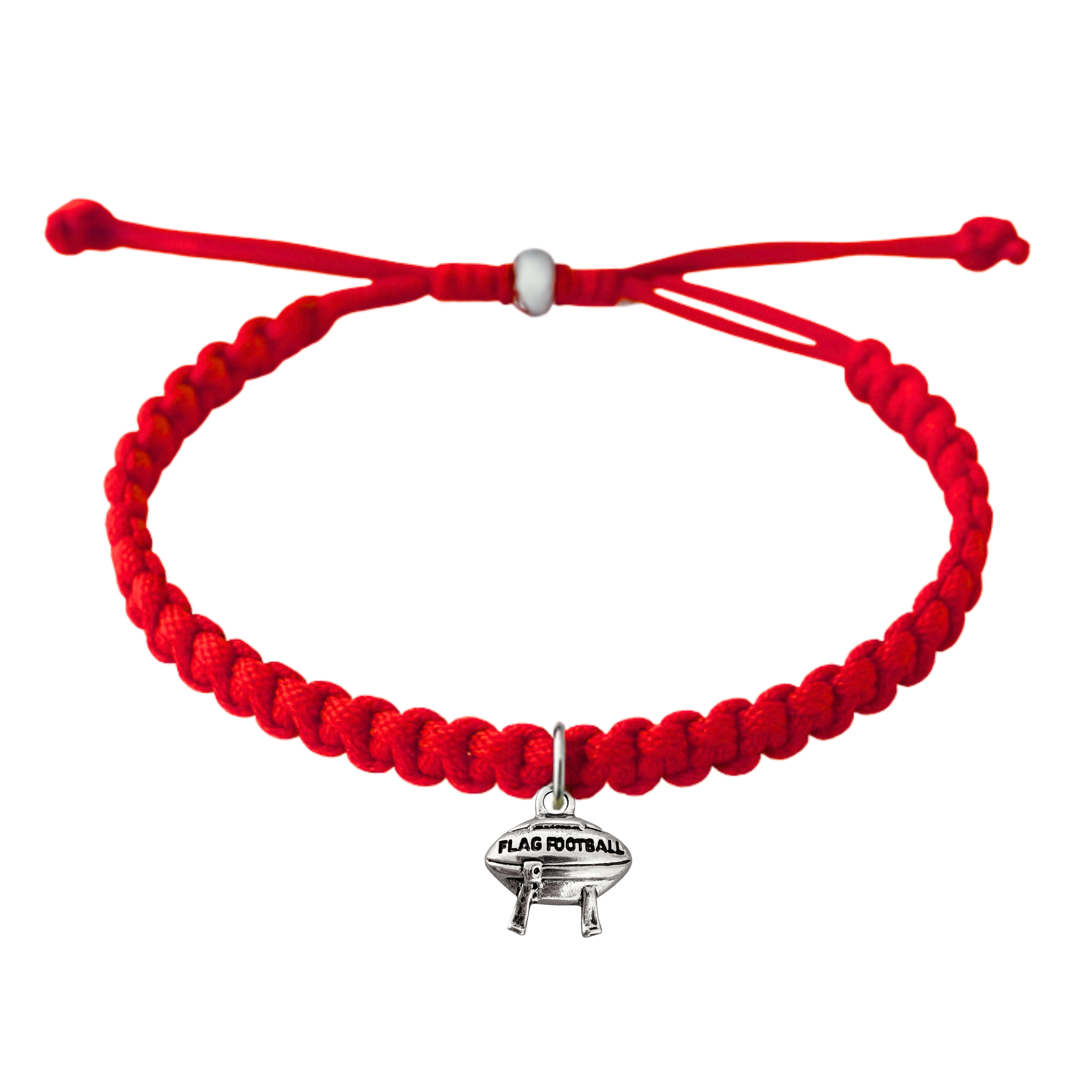 Flag Football Rope Bracelet- Pick Color