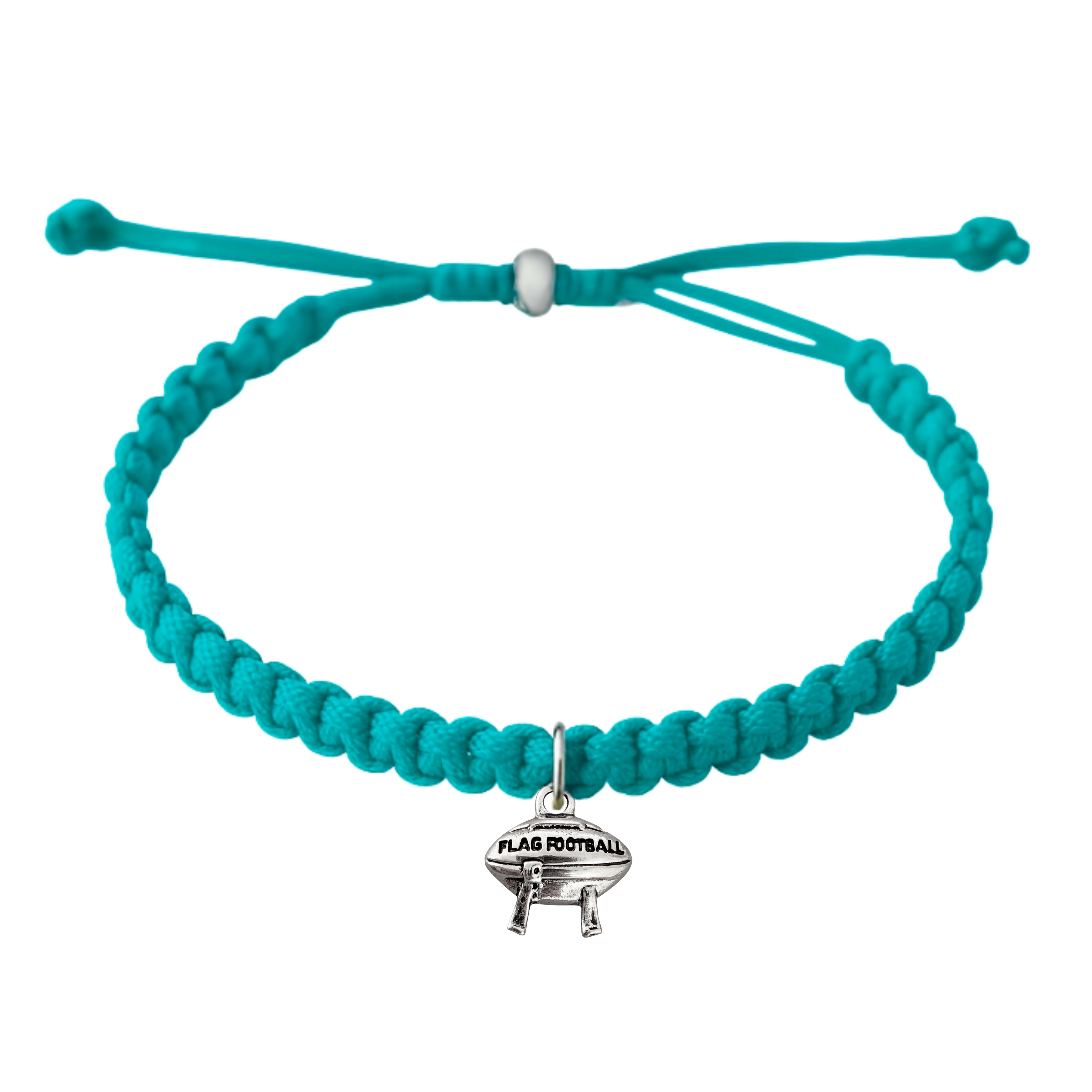 Flag Football Rope Bracelet- Pick Color