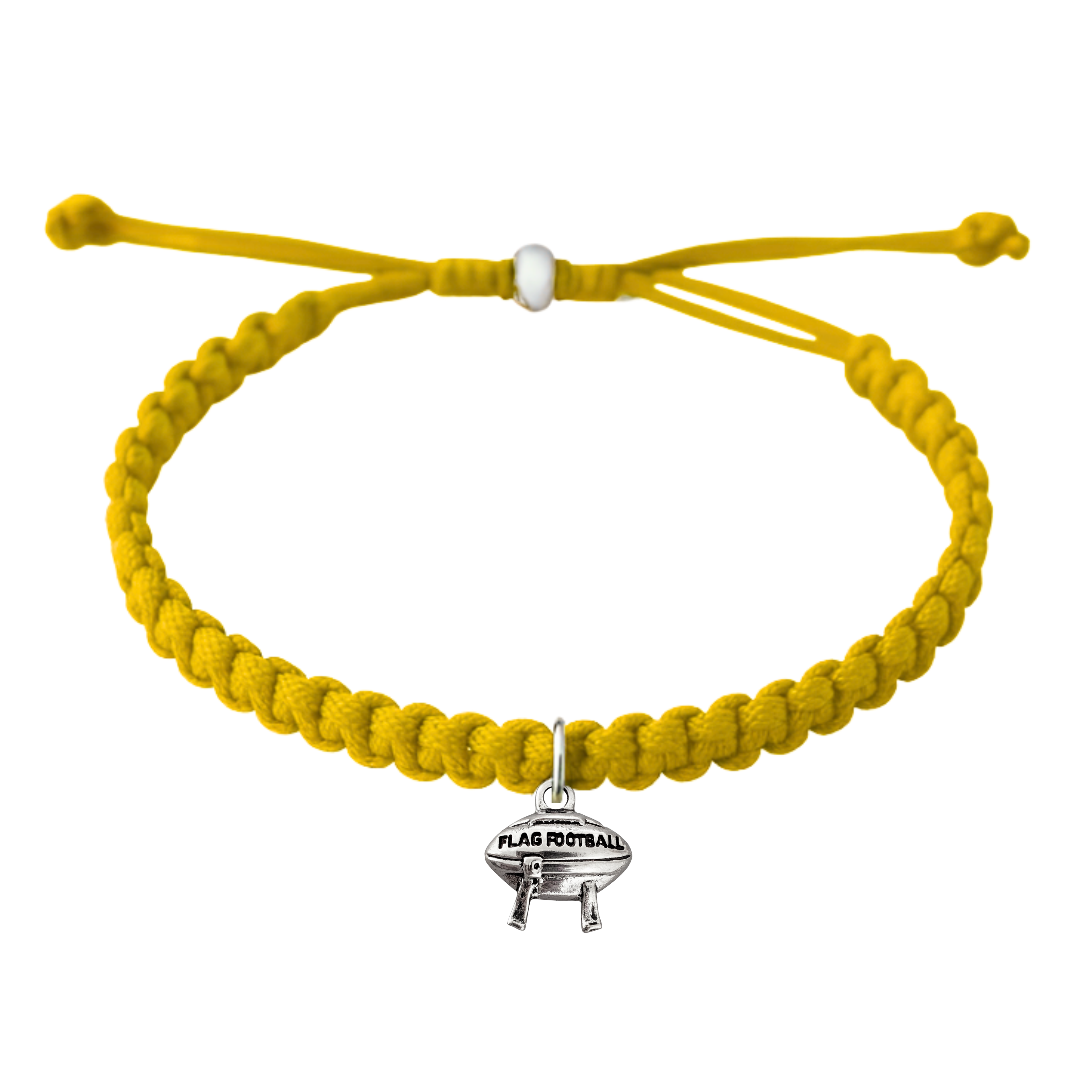 Flag Football Rope Bracelet- Pick Color