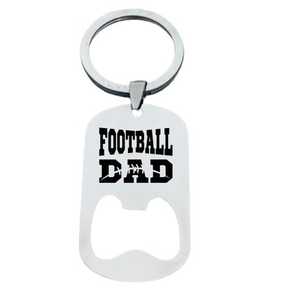 Football Dad Keychain