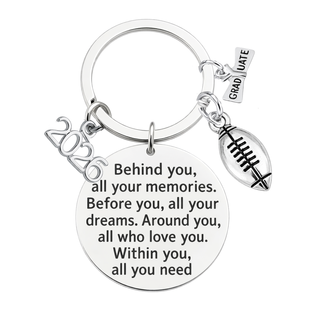 2026 Sports Graduation Keychain -Memories