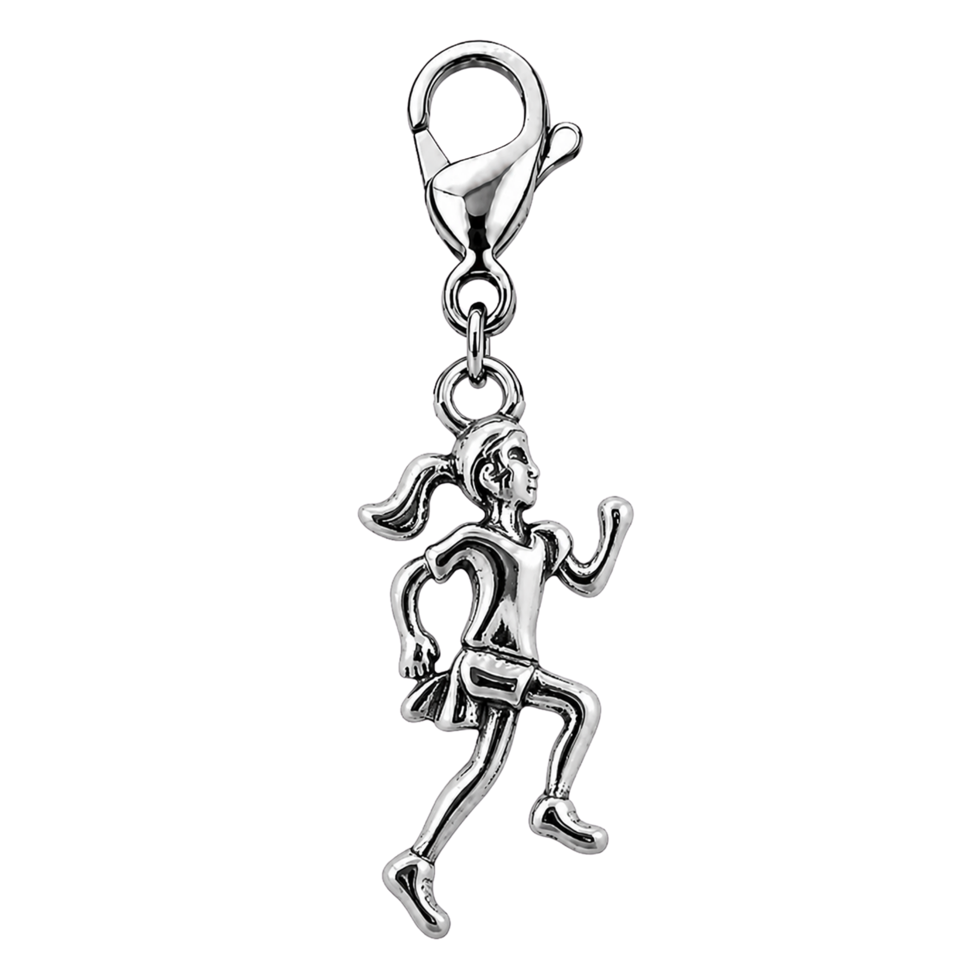 Football Clip On Zipper Pull